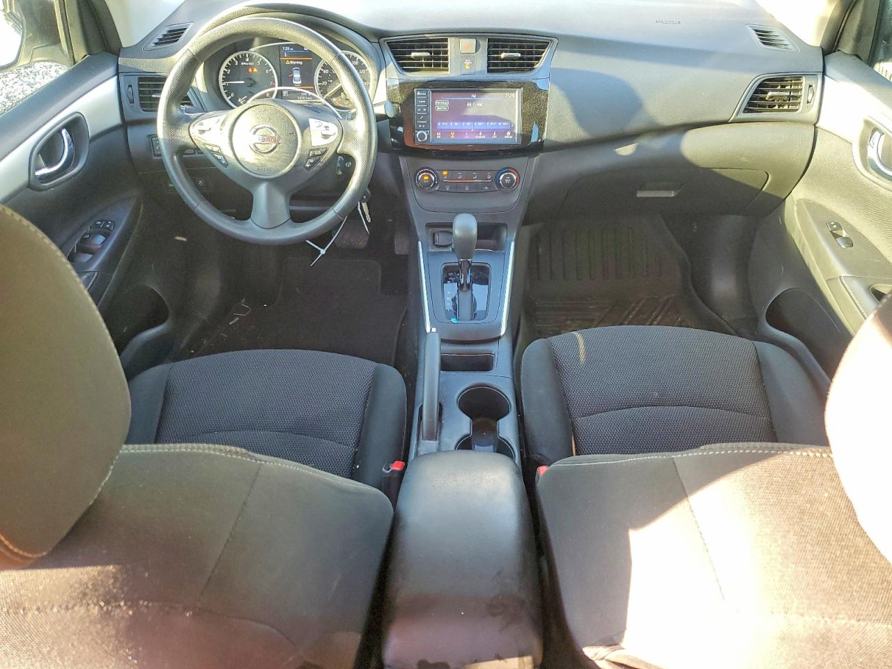 2019 Nissan Sentra S White vin: 3N1AB7AP7KY380114