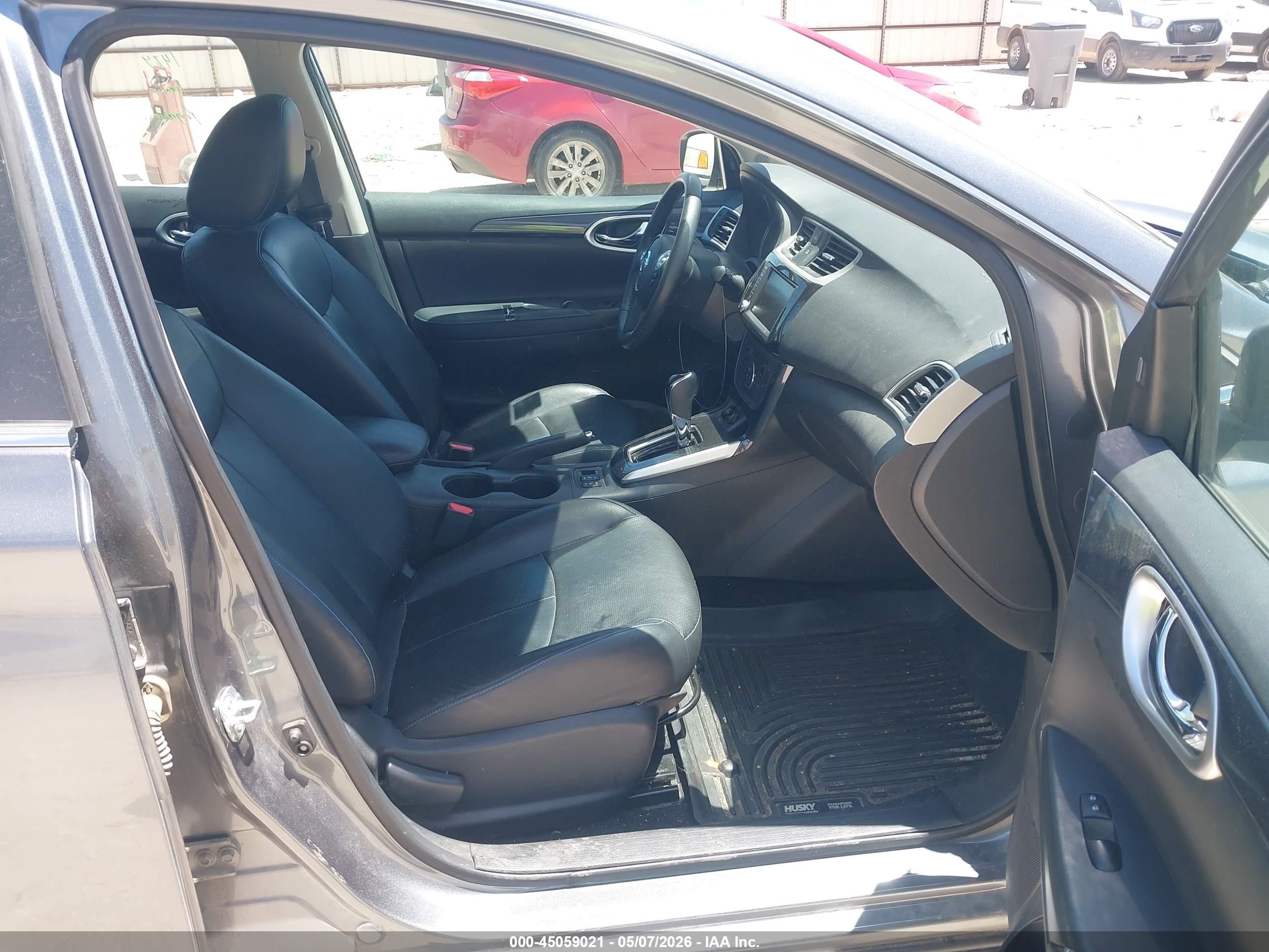 2019 Nissan Sentra Sr Gray vin: 3N1AB7AP7KY446306