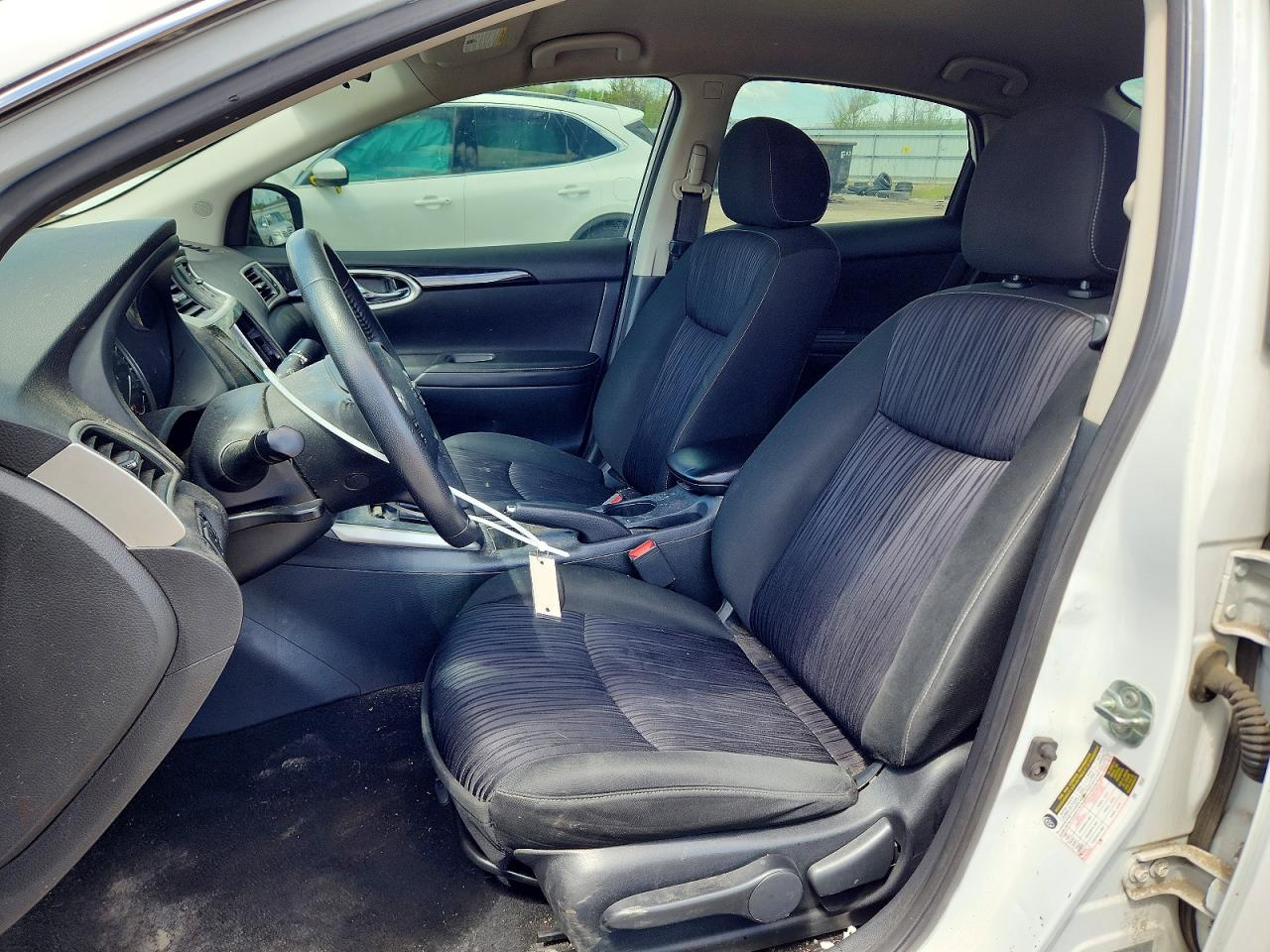 2019 Nissan Sentra Sv White vin: 3N1AB7AP7KY456107