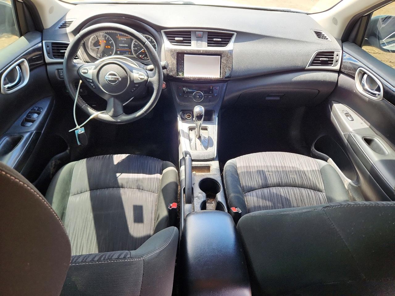 2019 Nissan Sentra Sv White vin: 3N1AB7AP7KY456107