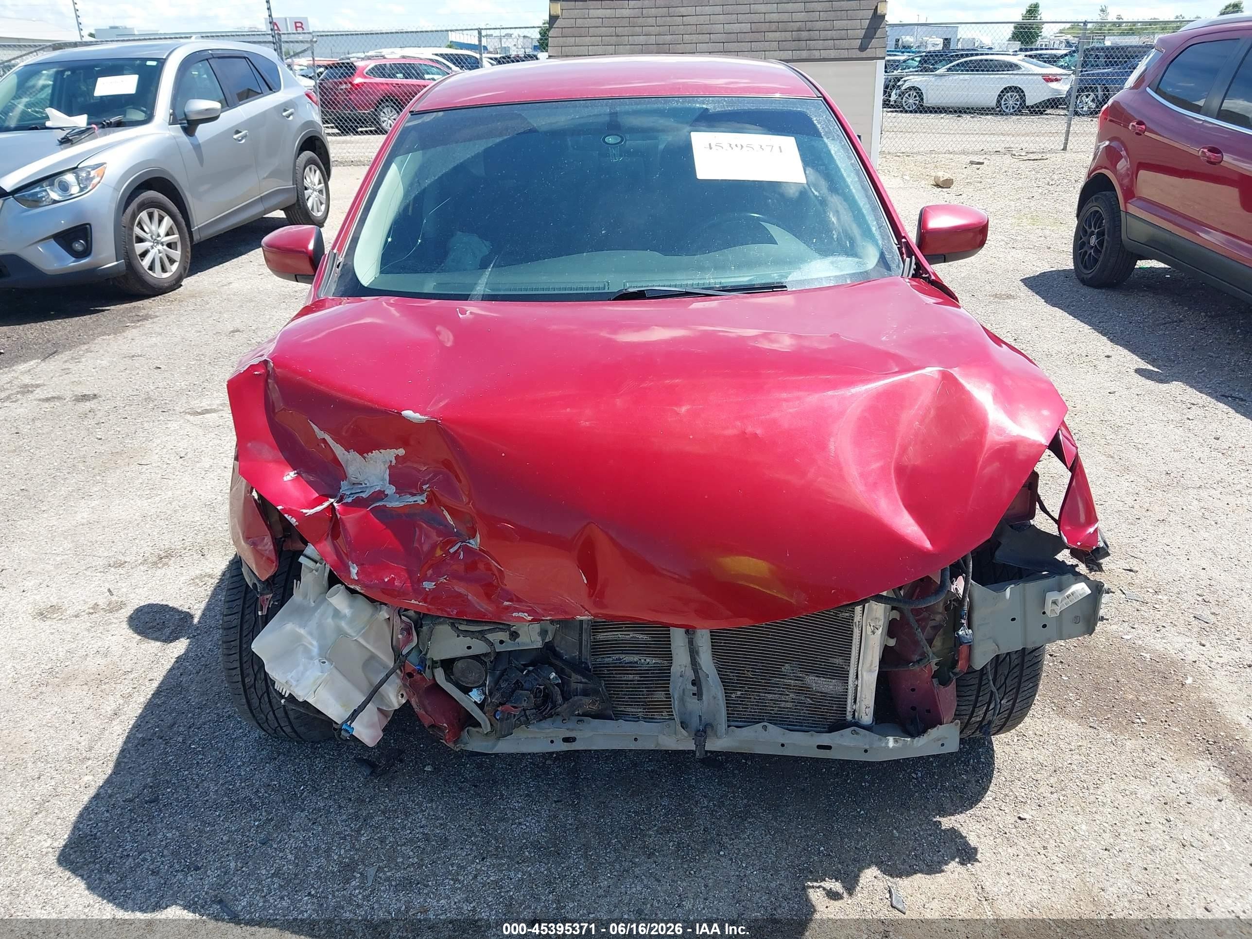 2013 Nissan Sentra Sr Red vin: 3N1AB7AP8DL562761