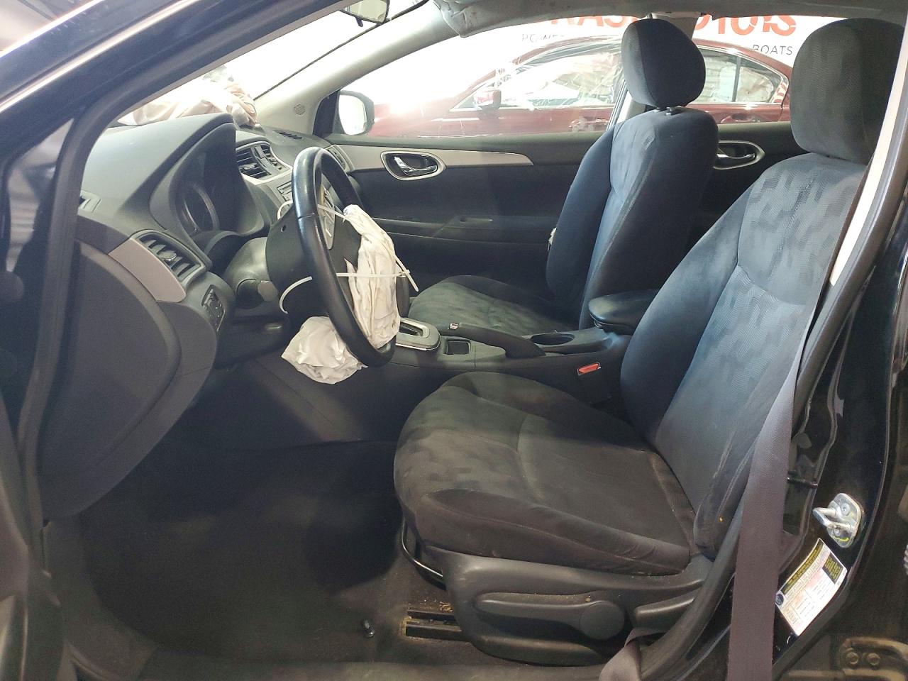 2013 Nissan Sentra S Black vin: 3N1AB7AP8DL609092