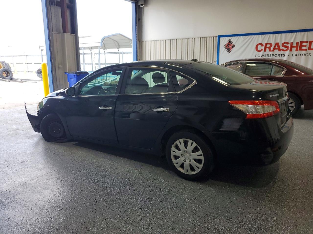 2013 Nissan Sentra S Black vin: 3N1AB7AP8DL609092