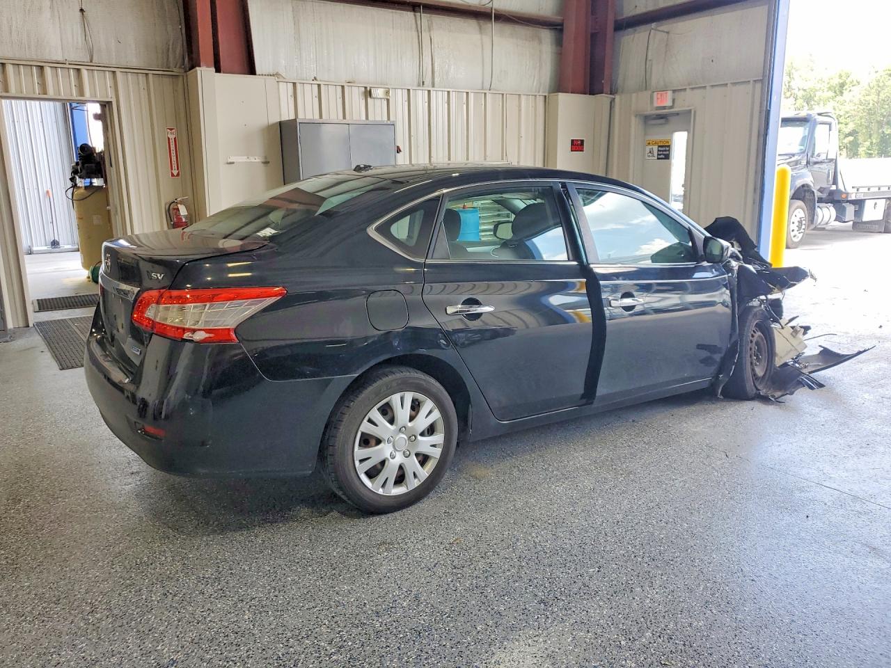 2013 Nissan Sentra S Black vin: 3N1AB7AP8DL609092