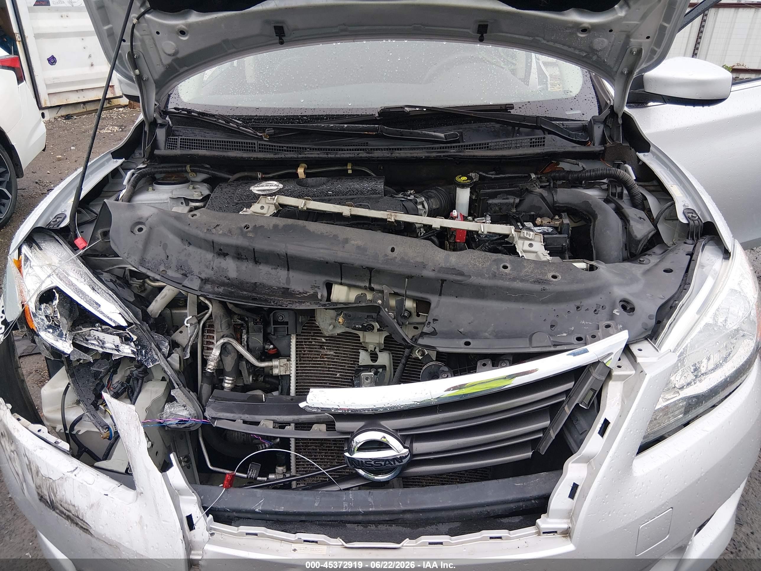 2013 Nissan Sentra Sr Silver vin: 3N1AB7AP8DL620125