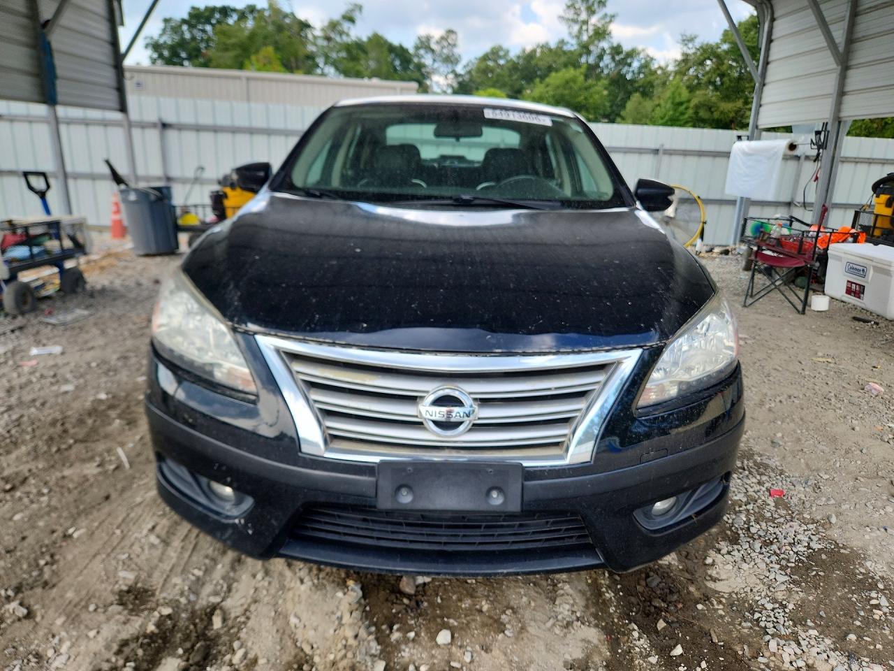 2013 Nissan Sentra S Black vin: 3N1AB7AP8DL622540