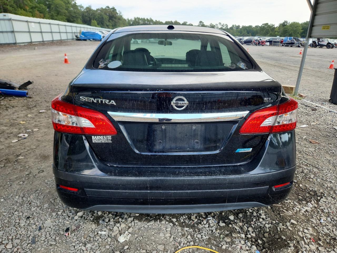 2013 Nissan Sentra S Black vin: 3N1AB7AP8DL622540