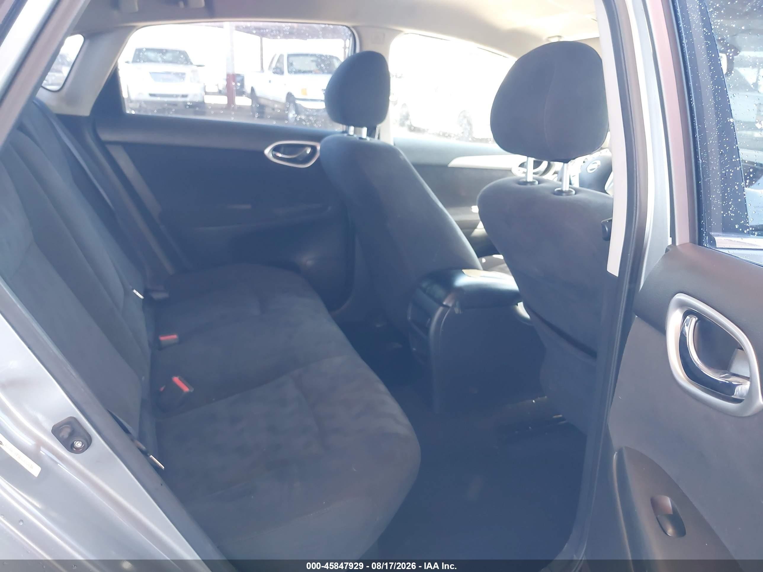 2013 Nissan Sentra Sv Gray vin: 3N1AB7AP8DL632694