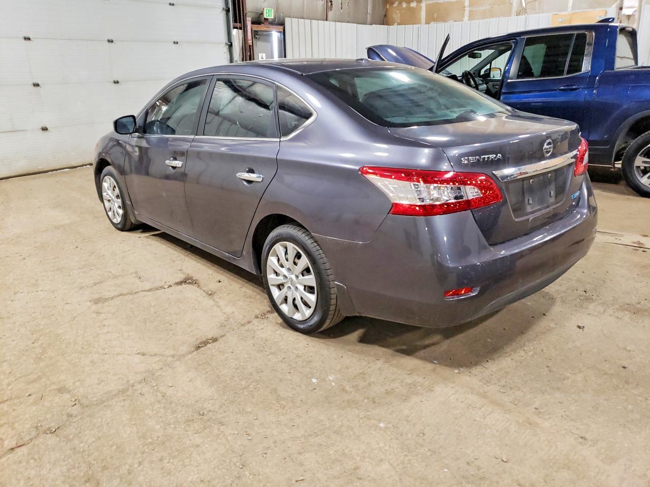 2013 Nissan Sentra S Charcoal vin: 3N1AB7AP8DL634106
