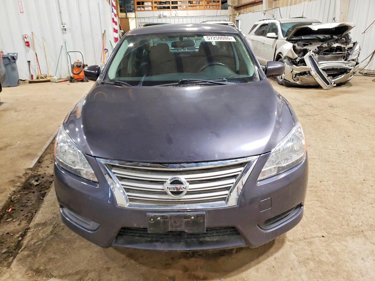 2013 Nissan Sentra S Charcoal vin: 3N1AB7AP8DL634106