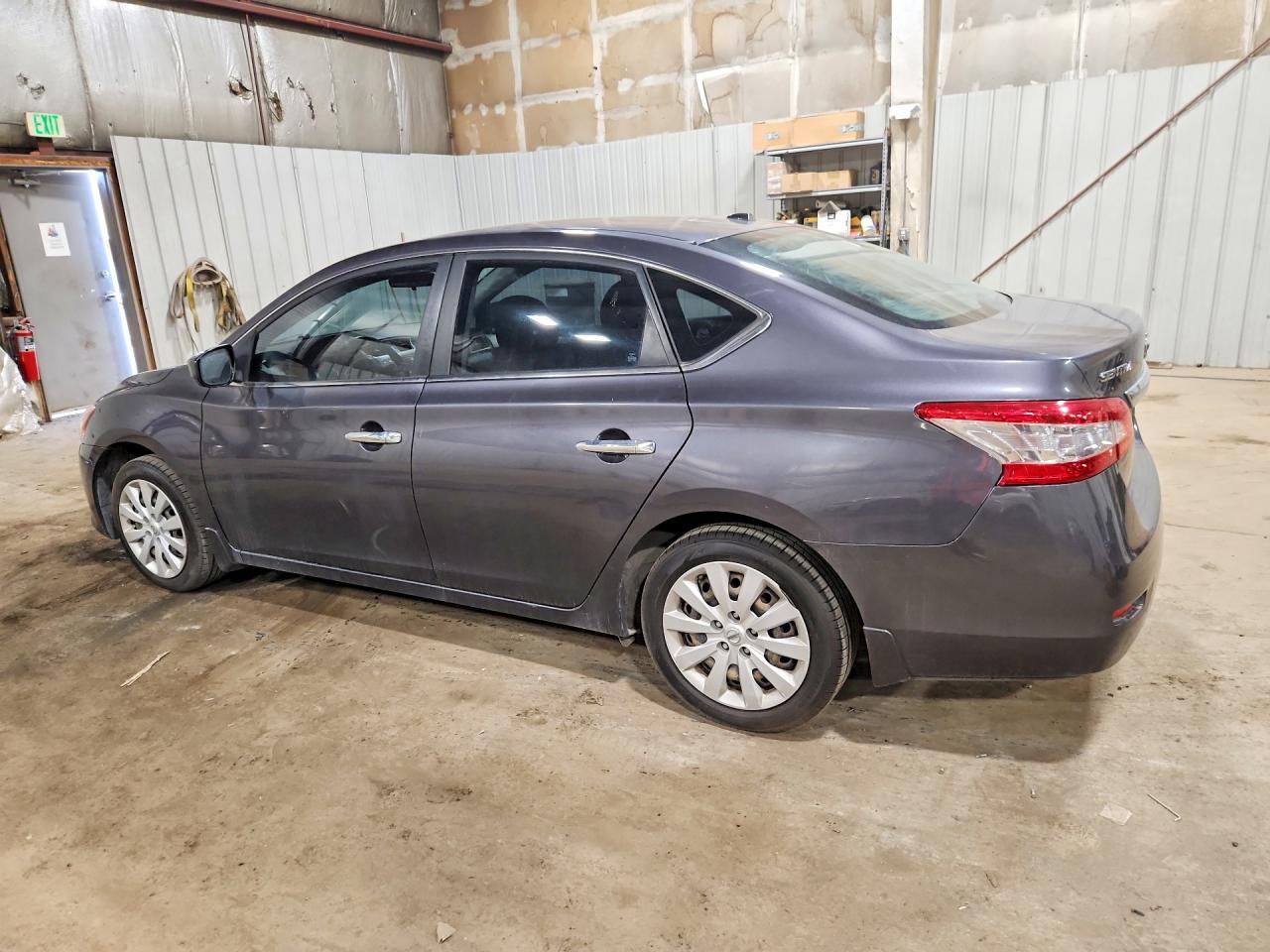 2013 Nissan Sentra S Silver vin: 3N1AB7AP8DL634106