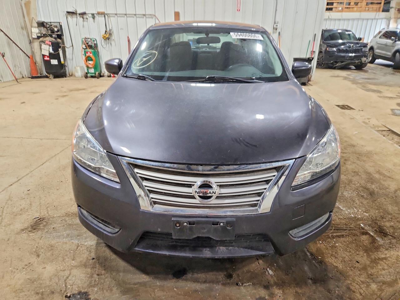 2013 Nissan Sentra S Silver vin: 3N1AB7AP8DL634106