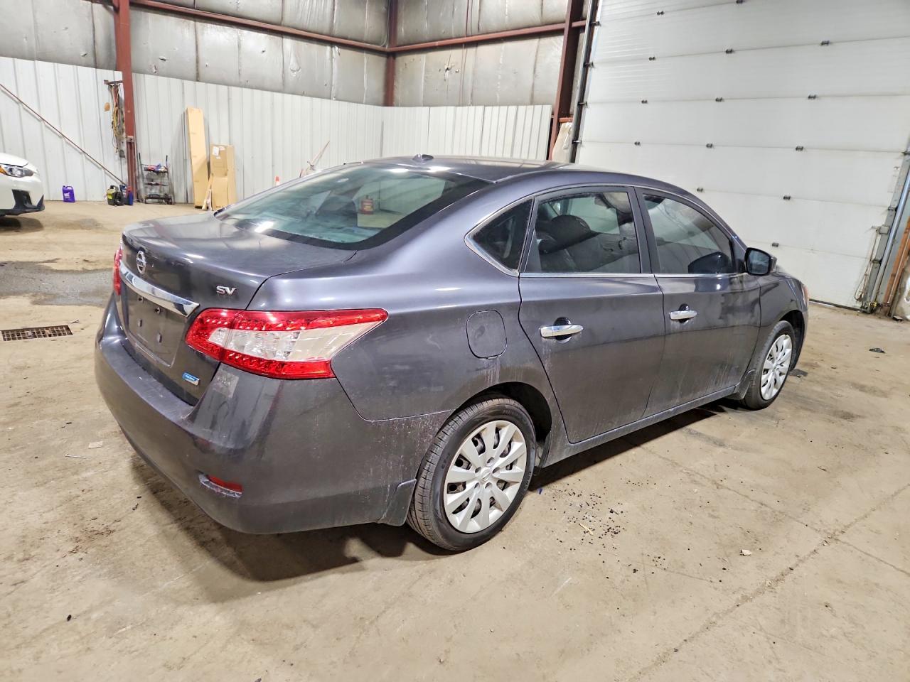 2013 Nissan Sentra S Silver vin: 3N1AB7AP8DL634106