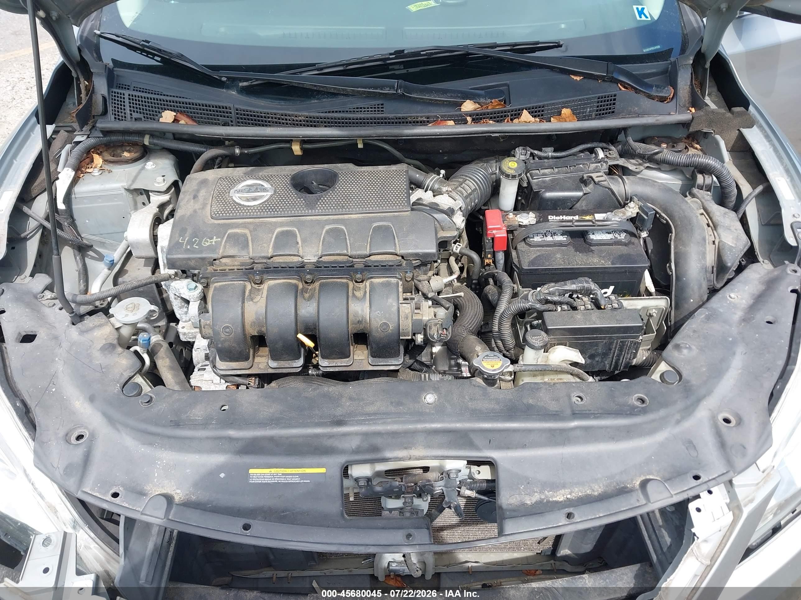 2013 Nissan Sentra Sl Gray vin: 3N1AB7AP8DL643260