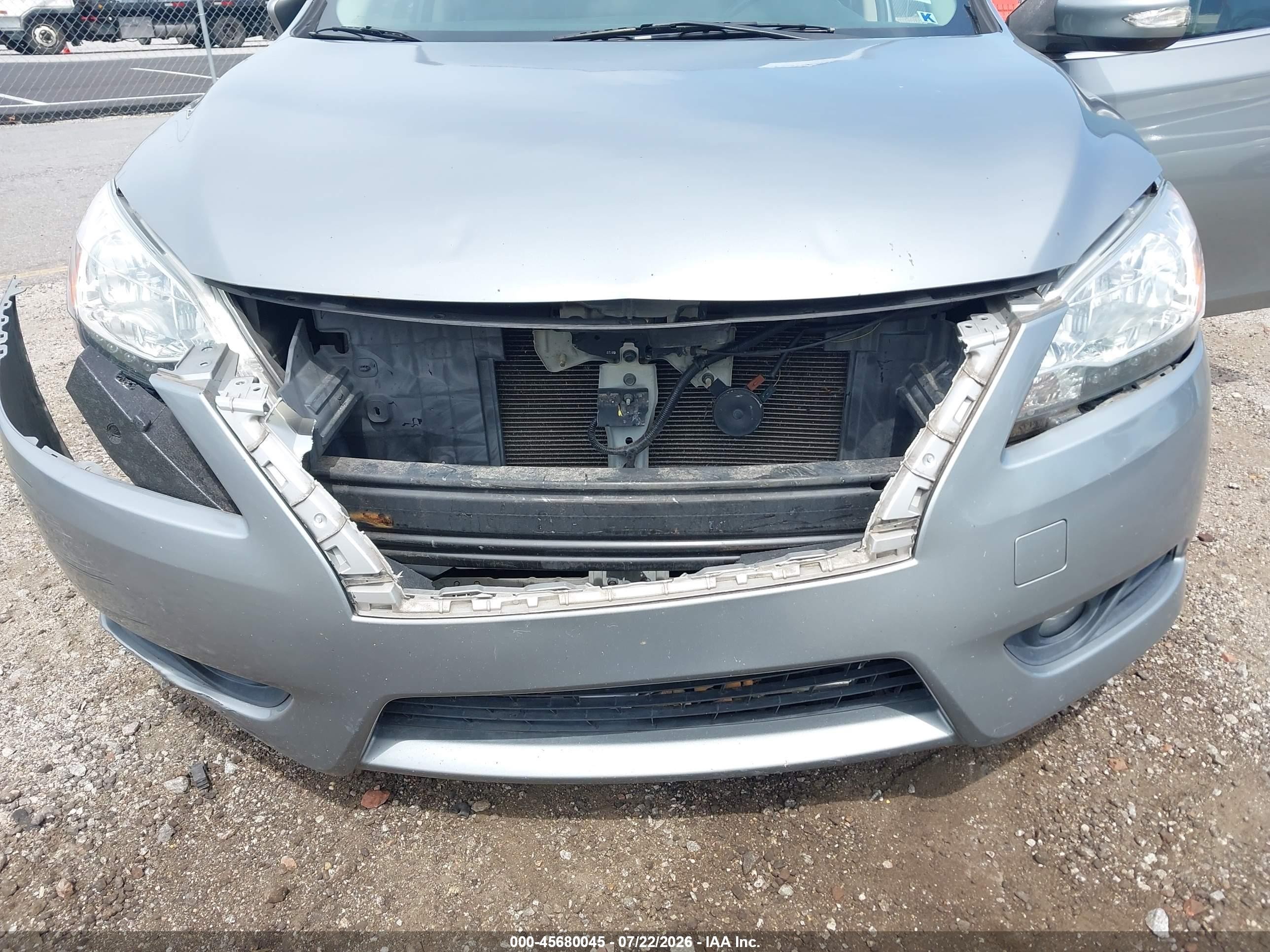 2013 Nissan Sentra Sl Gray vin: 3N1AB7AP8DL643260