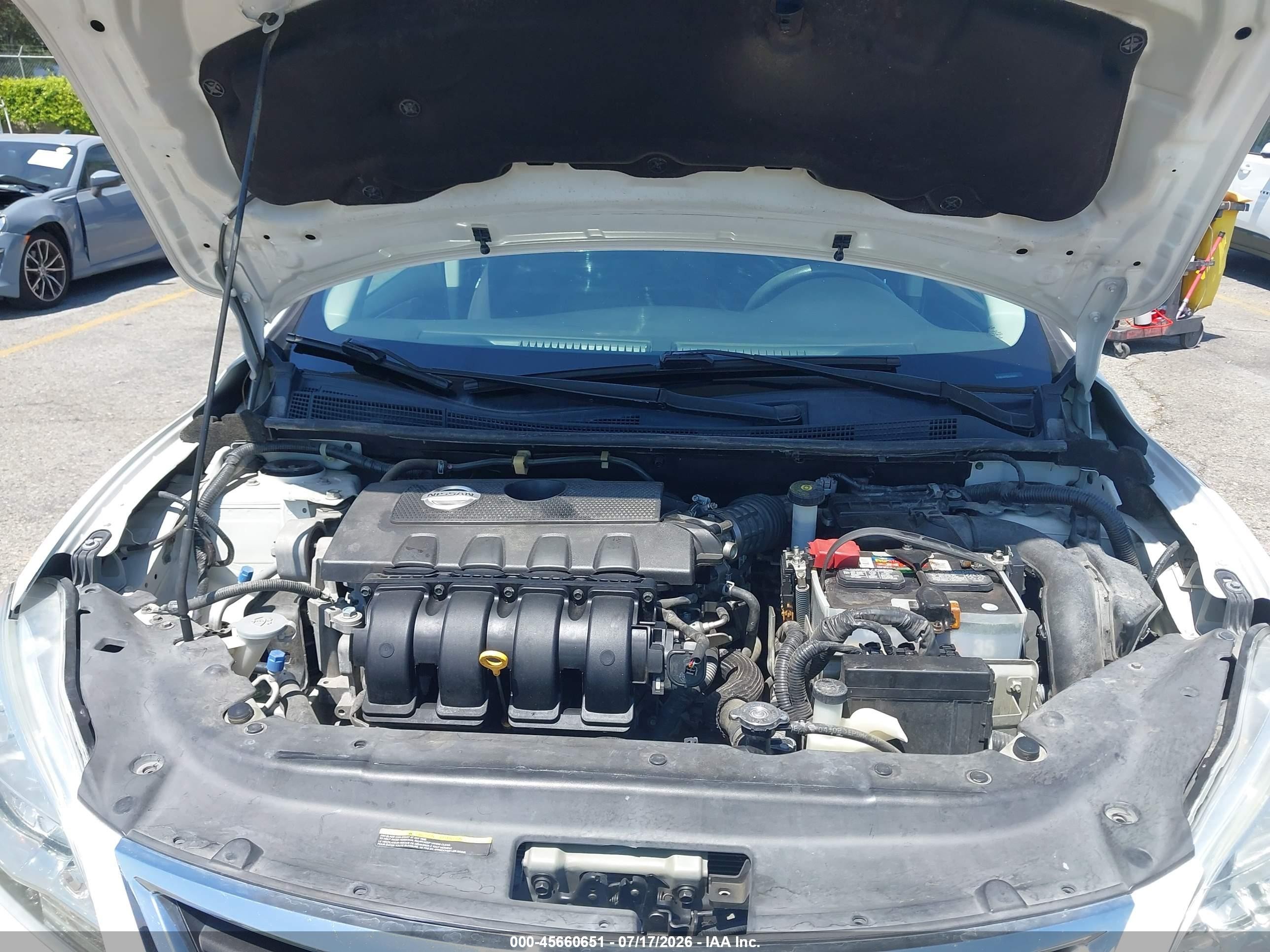 2013 Nissan Sentra Sr White vin: 3N1AB7AP8DL643825