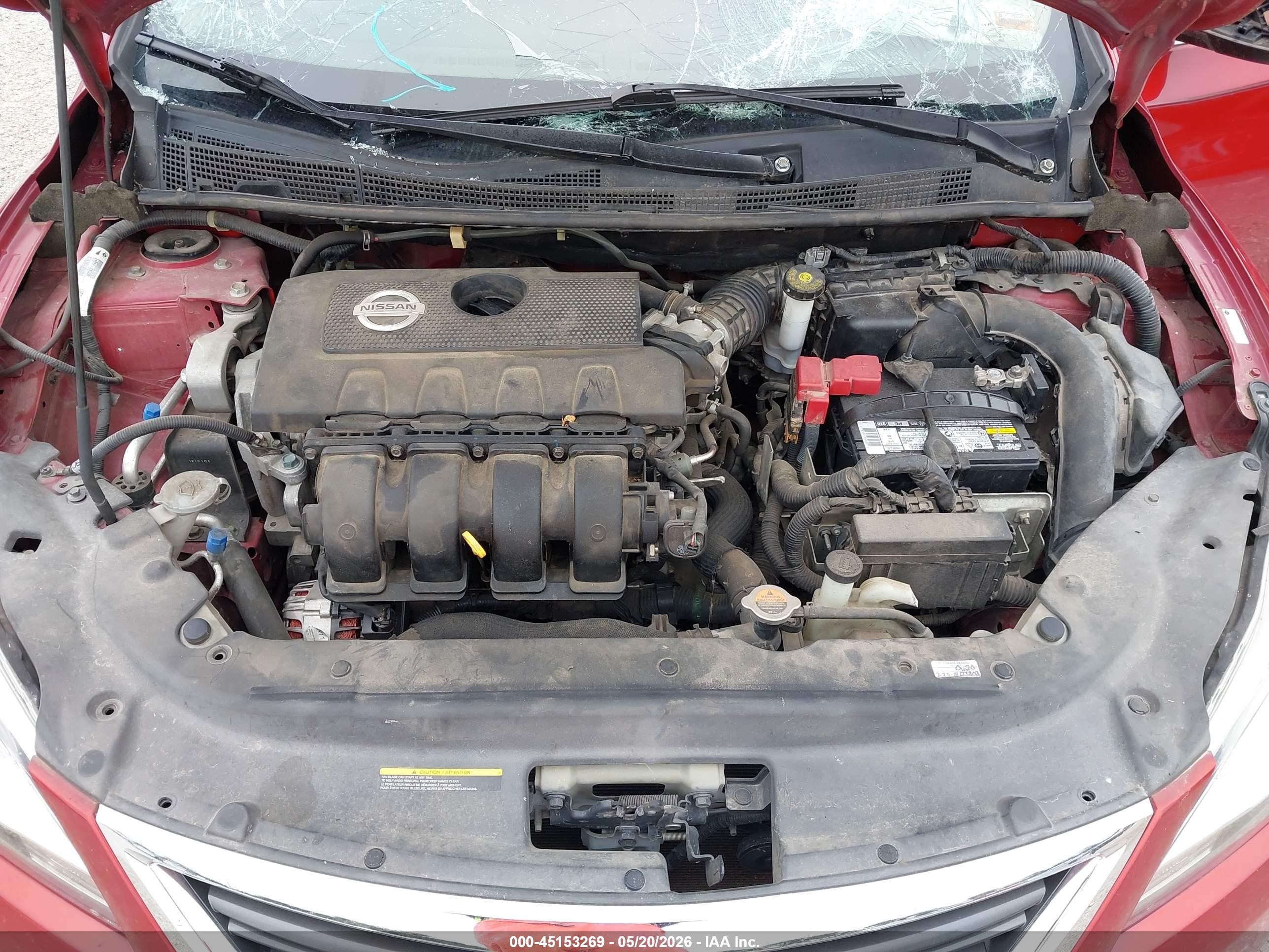 2013 Nissan Sentra Sr Red vin: 3N1AB7AP8DL656543