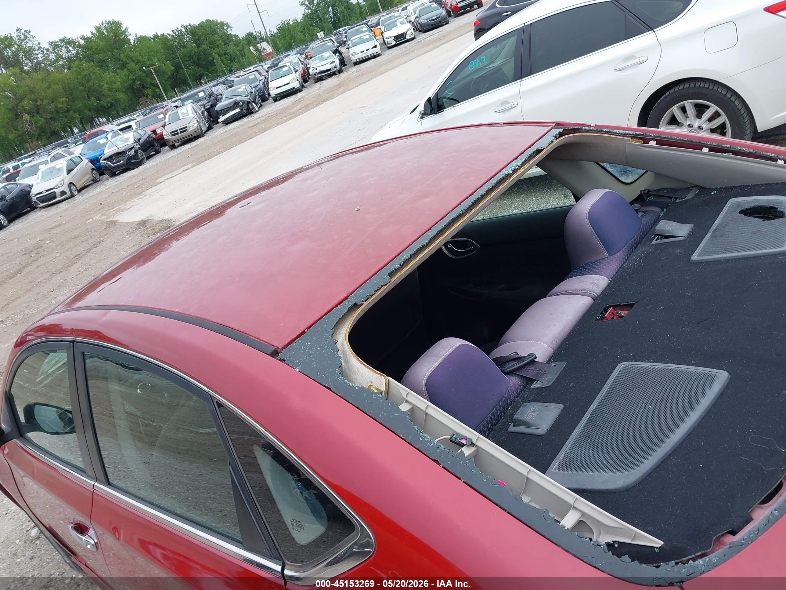 2013 Nissan Sentra Sr Red vin: 3N1AB7AP8DL656543