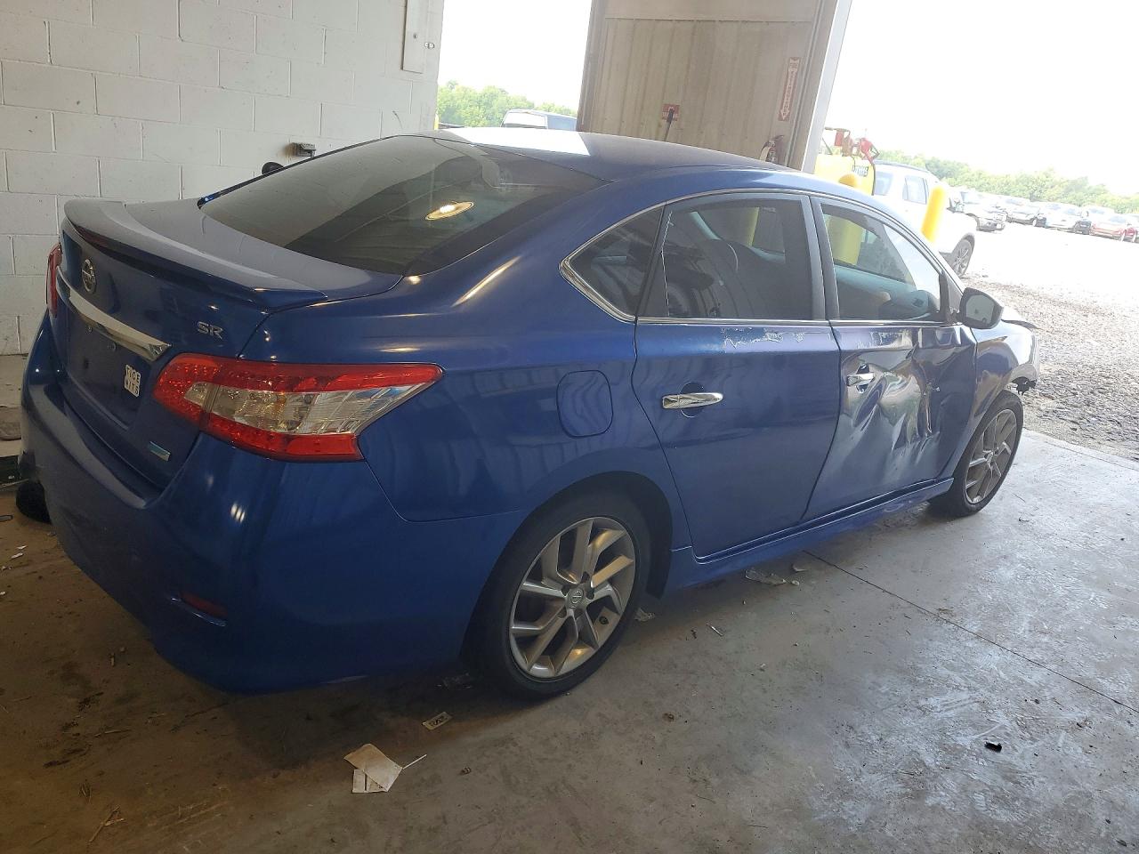 2013 Nissan Sentra S Синий vin: 3N1AB7AP8DL667686