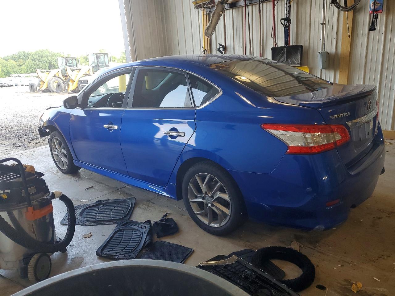 2013 Nissan Sentra S Синий vin: 3N1AB7AP8DL667686