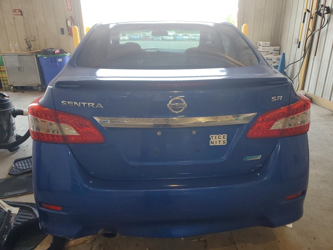 2013 Nissan Sentra S Синий vin: 3N1AB7AP8DL667686