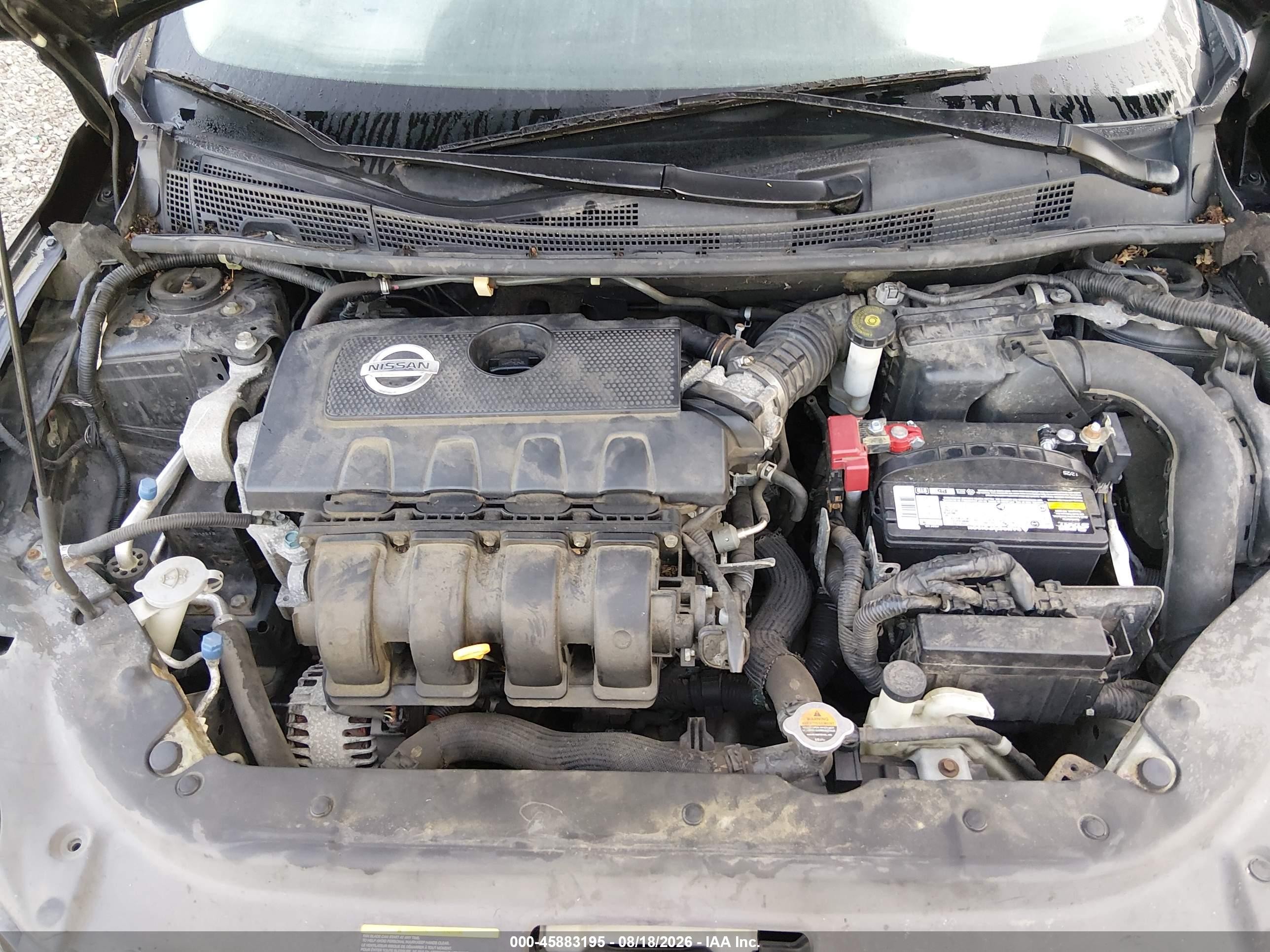 2013 Nissan Sentra Sv Gray vin: 3N1AB7AP8DL669616
