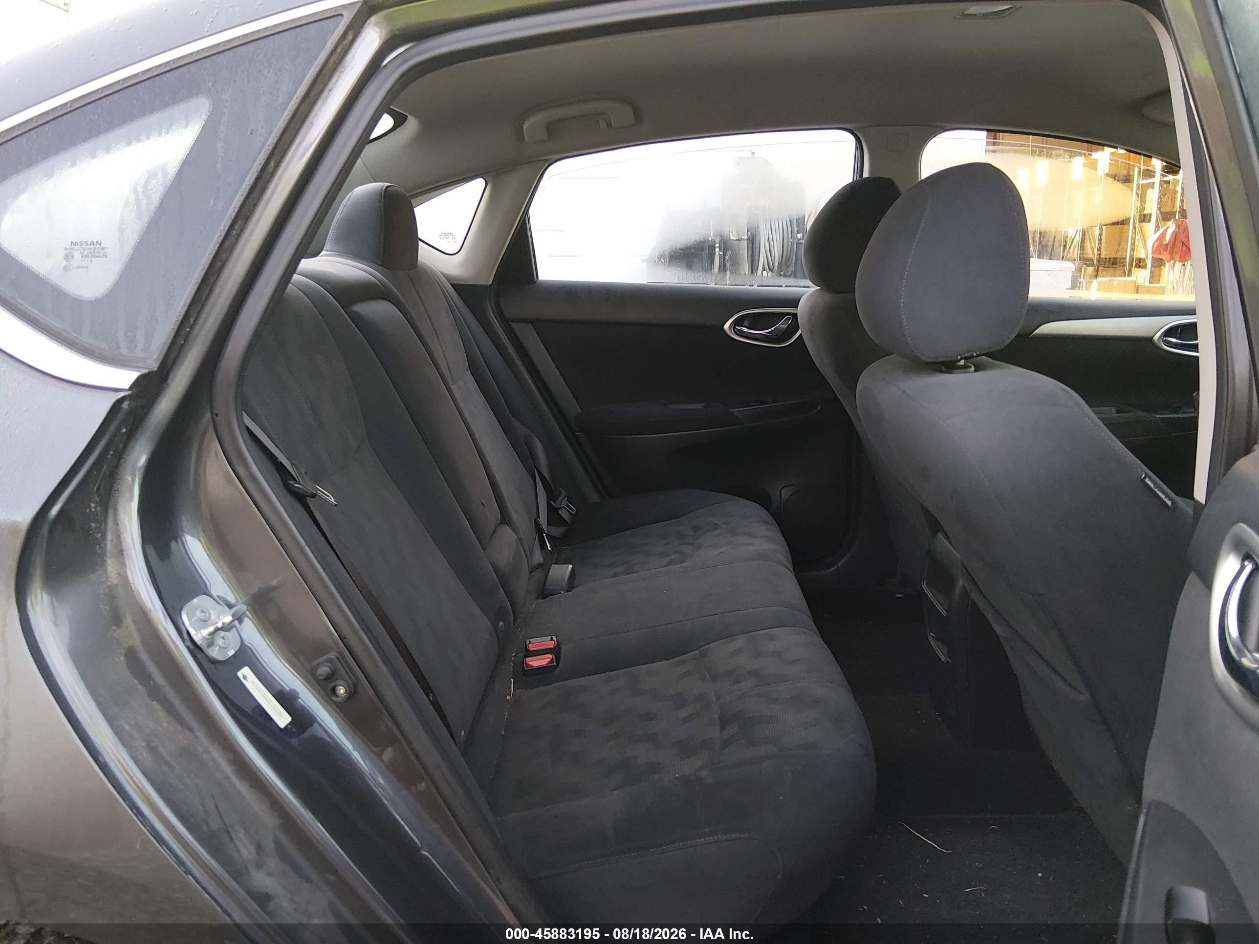 2013 Nissan Sentra Sv Gray vin: 3N1AB7AP8DL669616