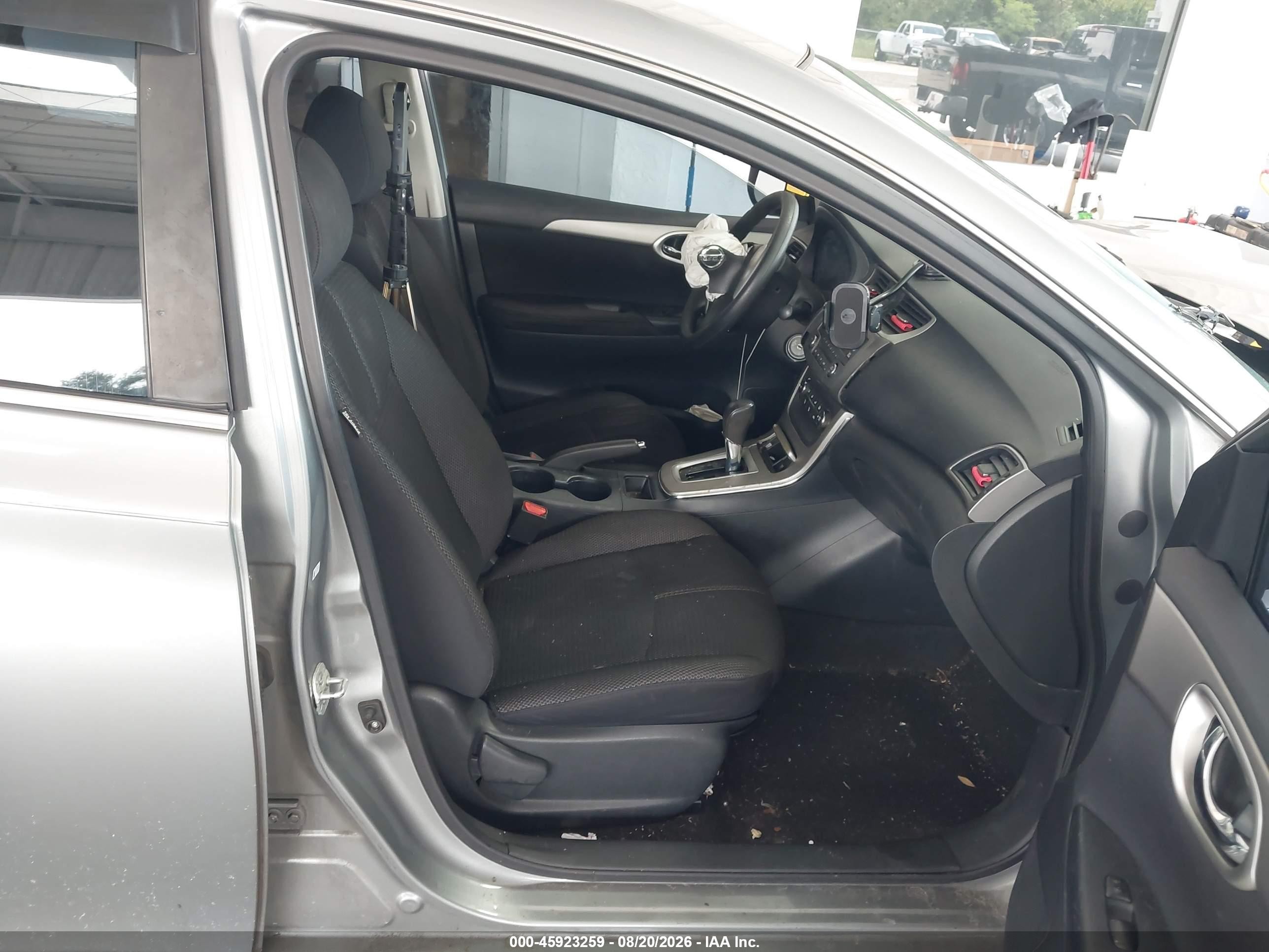 2013 Nissan Sentra S Silver vin: 3N1AB7AP8DL675898