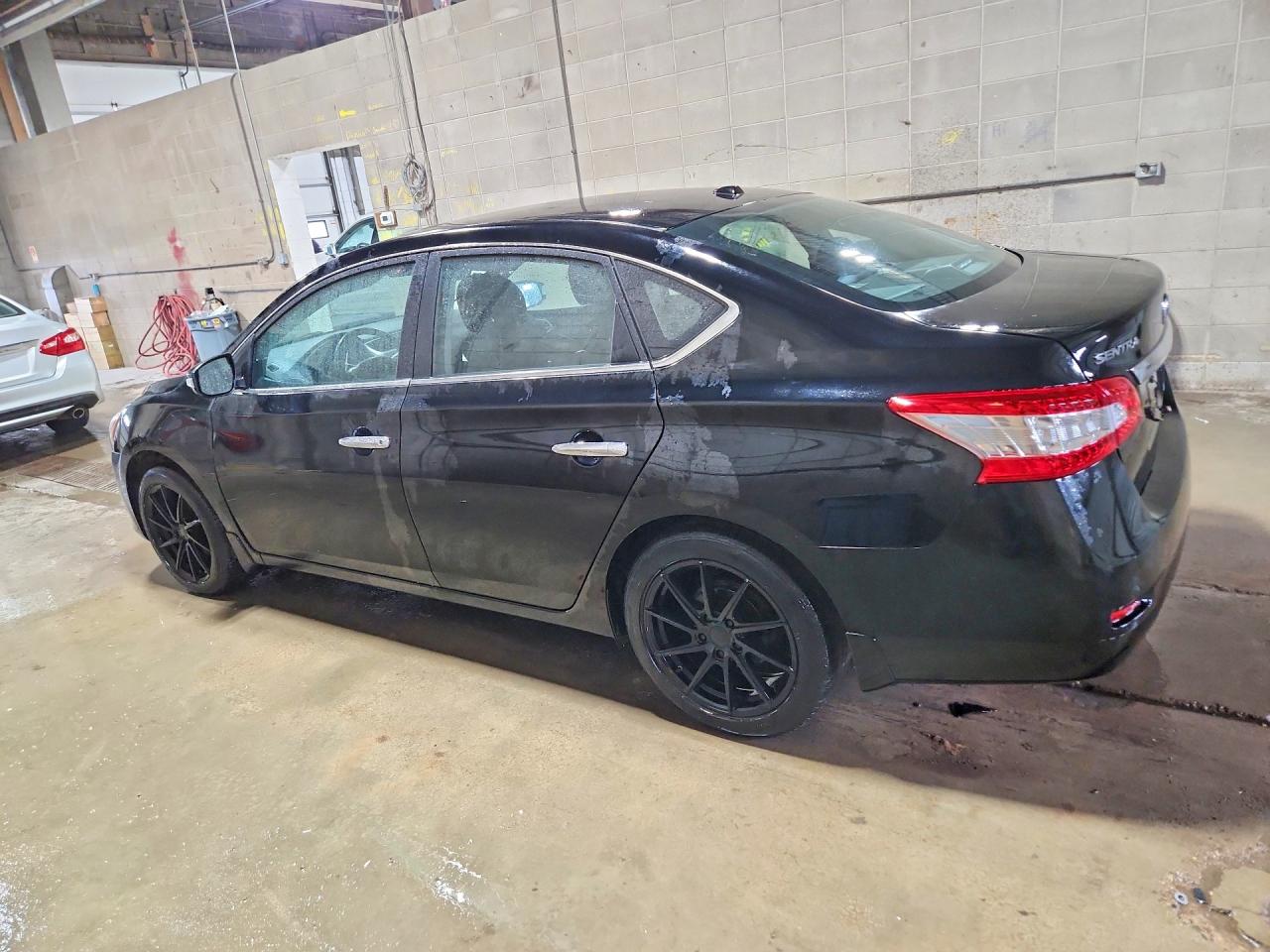 2013 Nissan Sentra S Black vin: 3N1AB7AP8DL681751