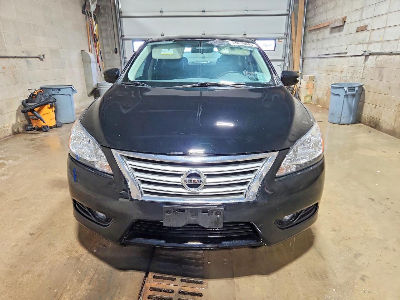 2013 Nissan Sentra S Black vin: 3N1AB7AP8DL681751