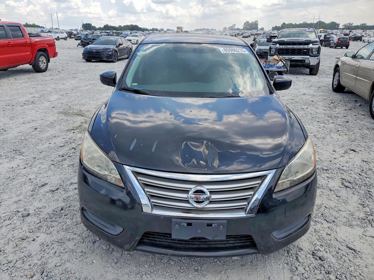 2013 Nissan Sentra S Black vin: 3N1AB7AP8DL691499