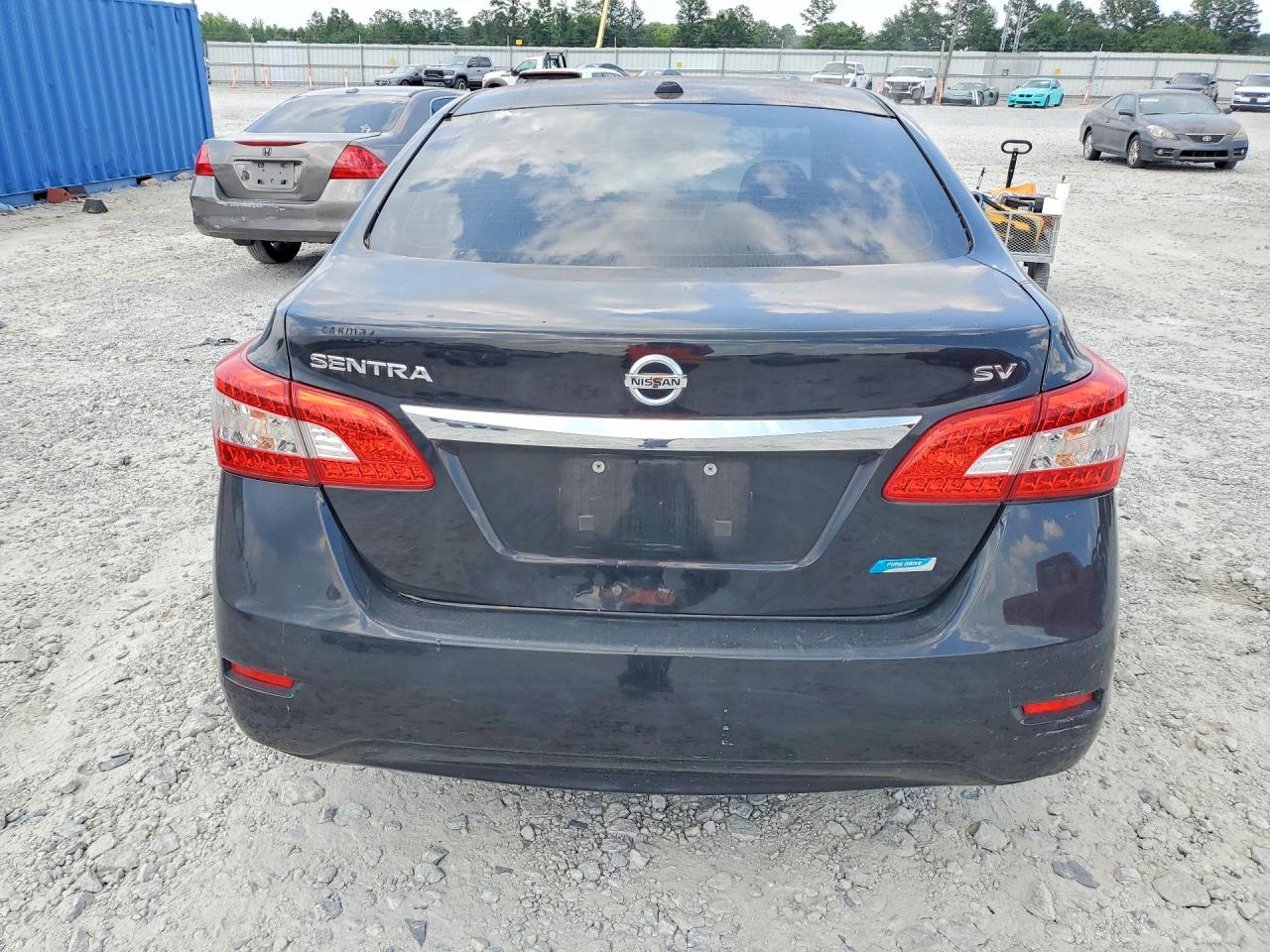 2013 Nissan Sentra S Black vin: 3N1AB7AP8DL691499