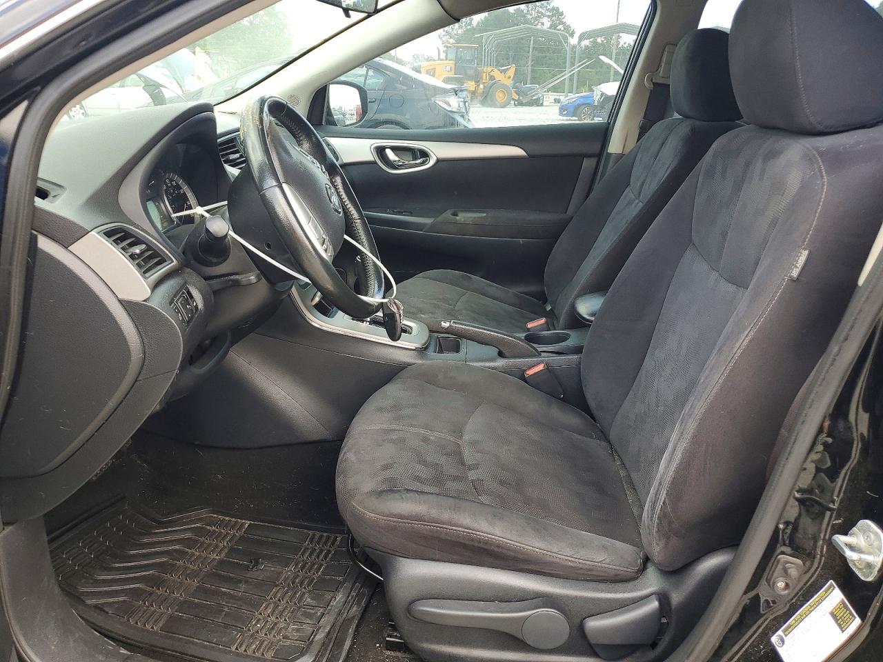 2013 Nissan Sentra S Black vin: 3N1AB7AP8DL691499