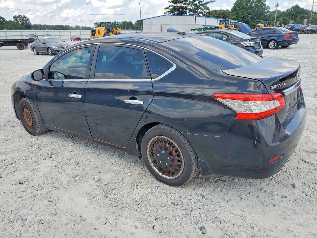 2013 Nissan Sentra S Black vin: 3N1AB7AP8DL691499