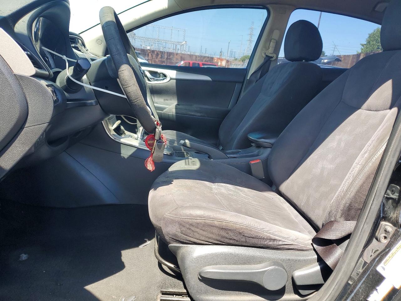 2013 Nissan Sentra S Black vin: 3N1AB7AP8DL704753
