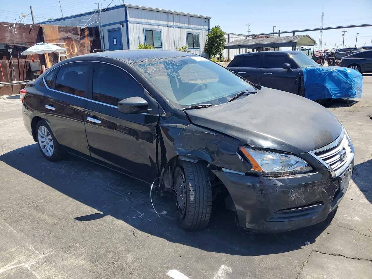 2013 Nissan Sentra S Black vin: 3N1AB7AP8DL704753