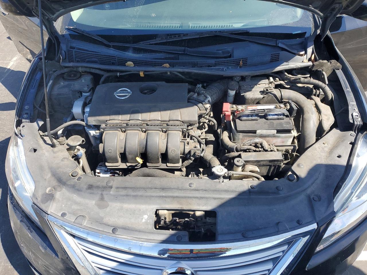 2013 Nissan Sentra S Black vin: 3N1AB7AP8DL704753