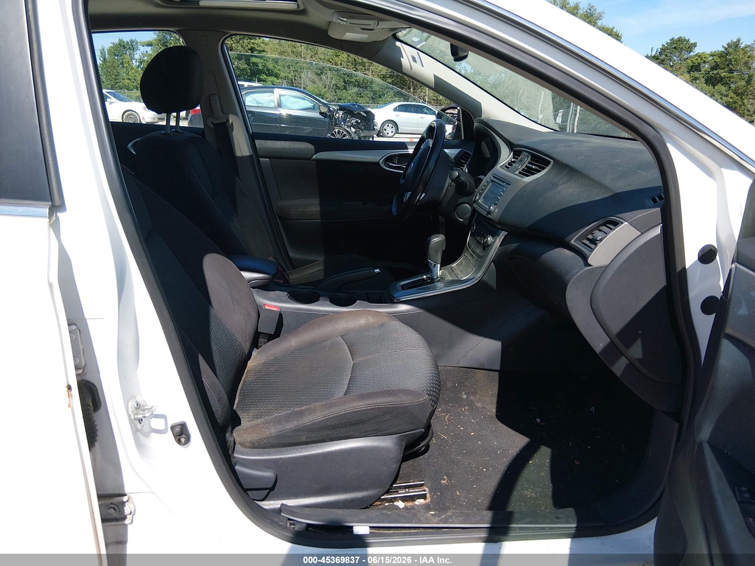 2013 Nissan Sentra Sr White vin: 3N1AB7AP8DL718734