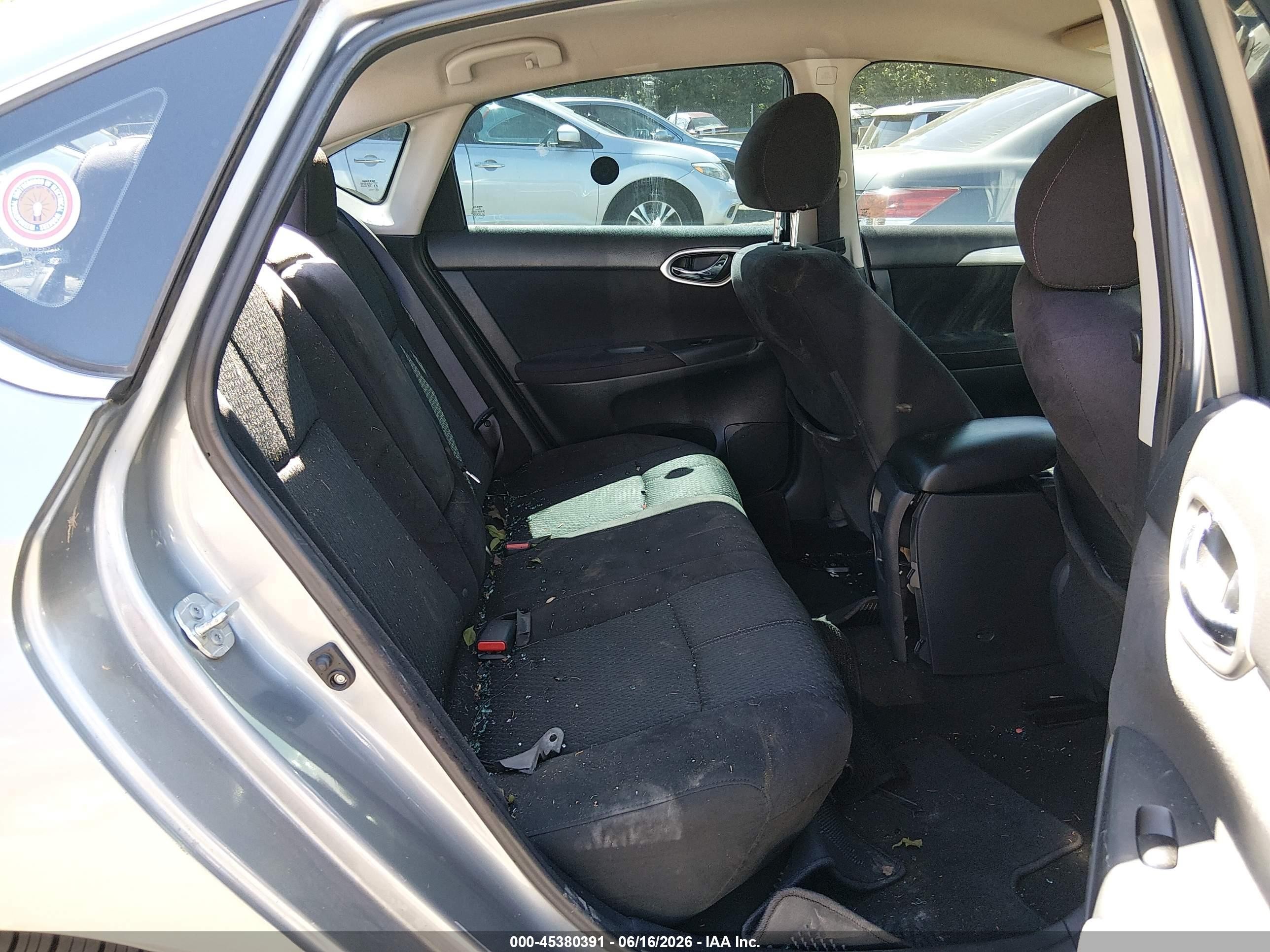 2013 Nissan Sentra Sr Silver vin: 3N1AB7AP8DL722525