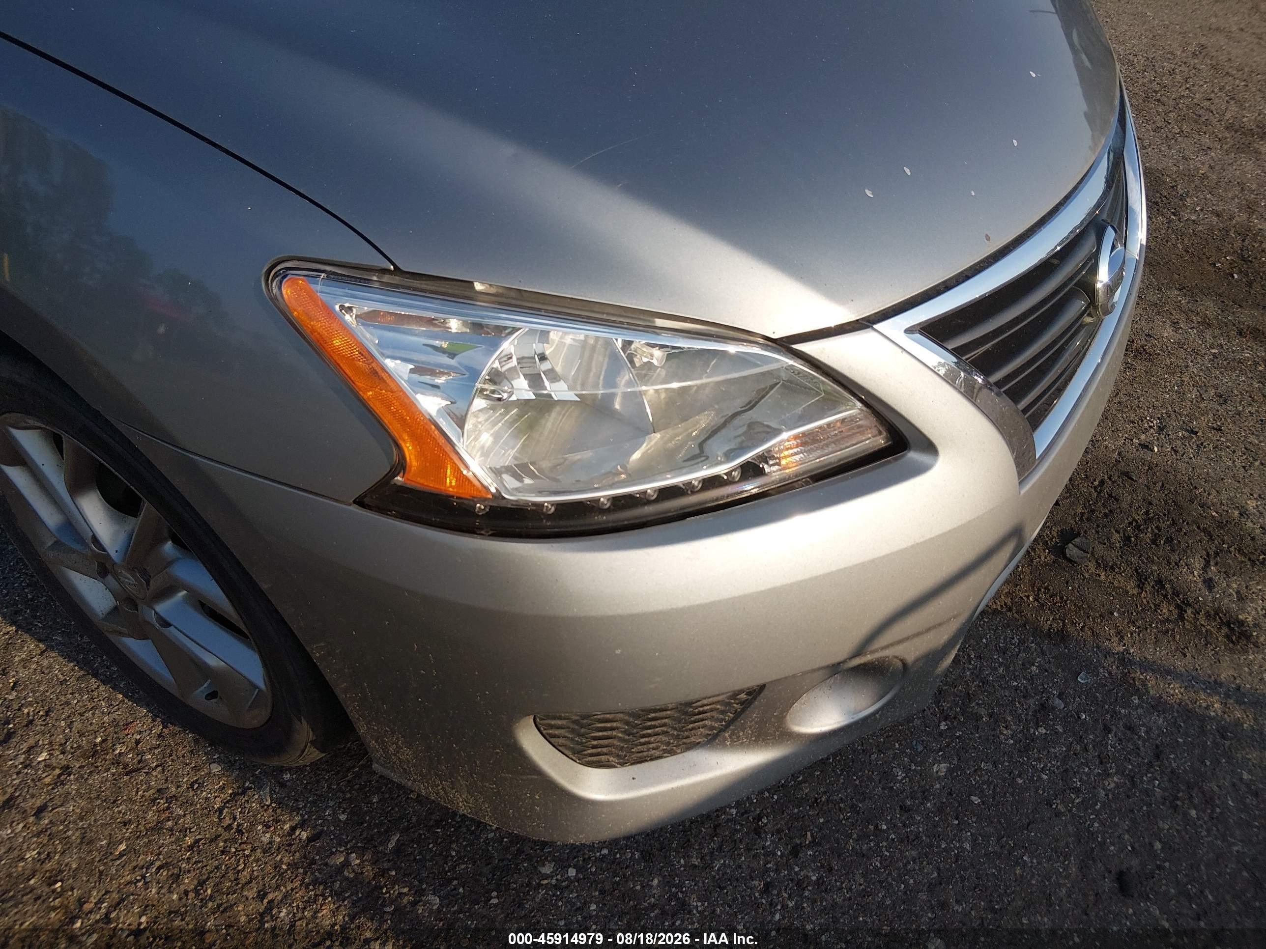 2013 Nissan Sentra Sr Gray vin: 3N1AB7AP8DL723755