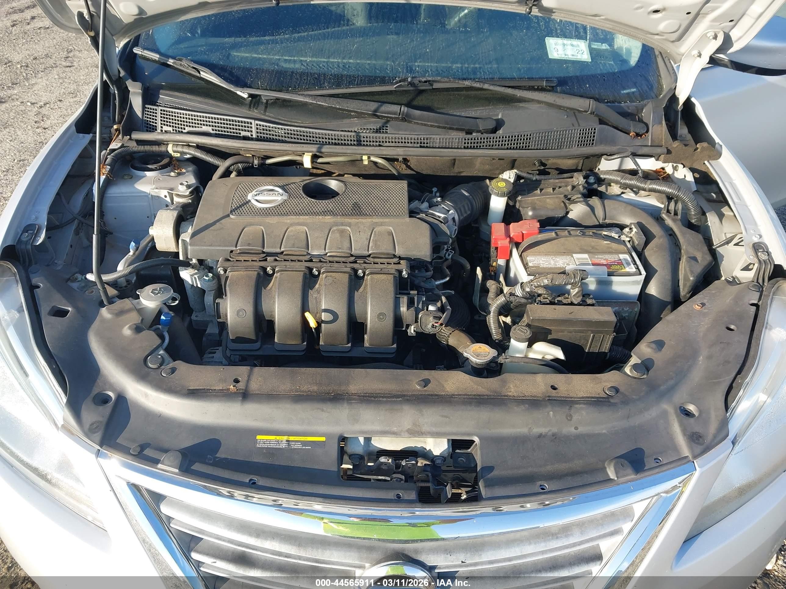 2013 Nissan Sentra S Silver vin: 3N1AB7AP8DL729443