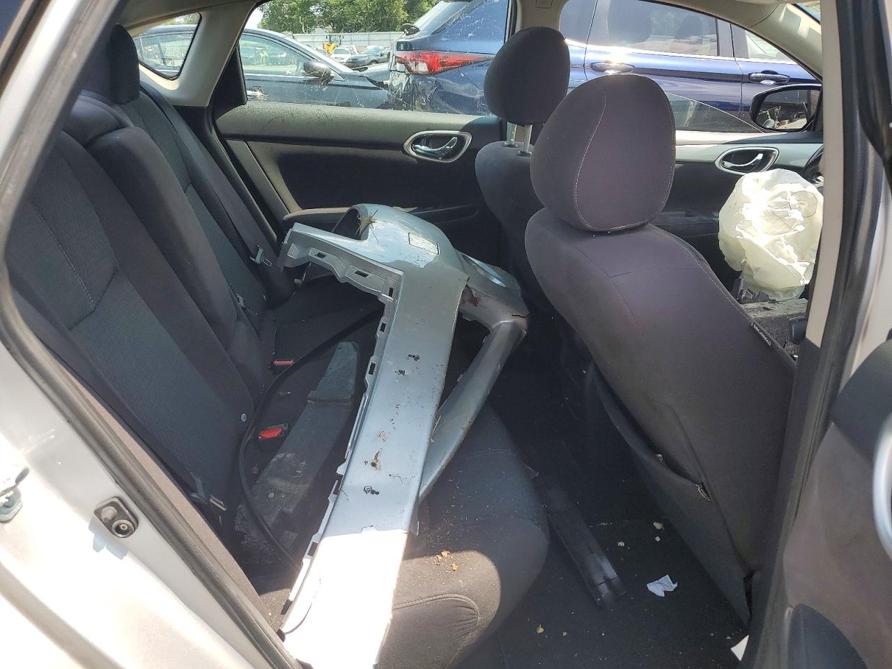 2013 Nissan Sentra S Silver vin: 3N1AB7AP8DL729460