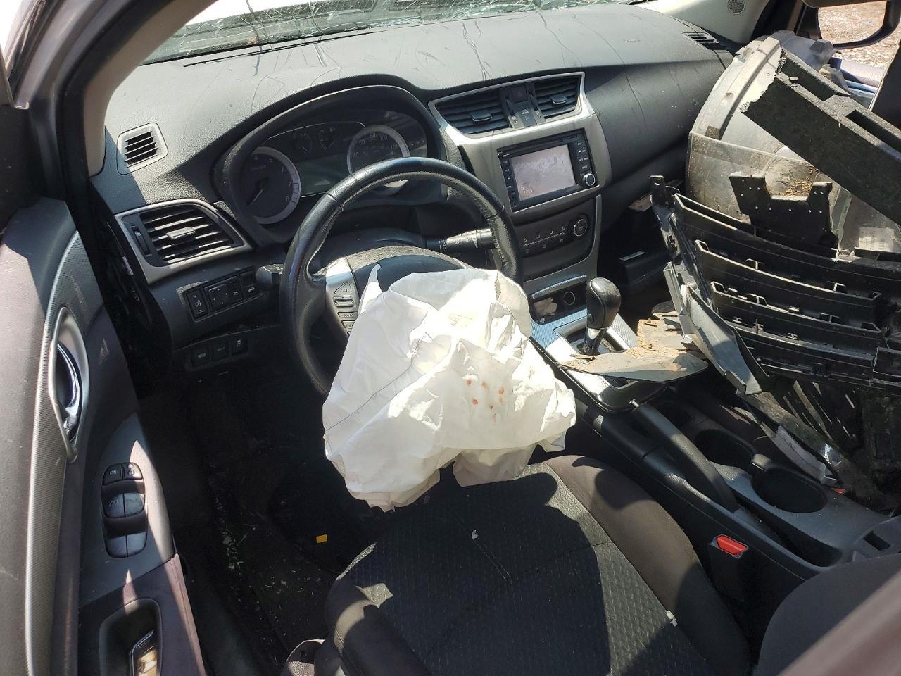 2013 Nissan Sentra S Silver vin: 3N1AB7AP8DL729460