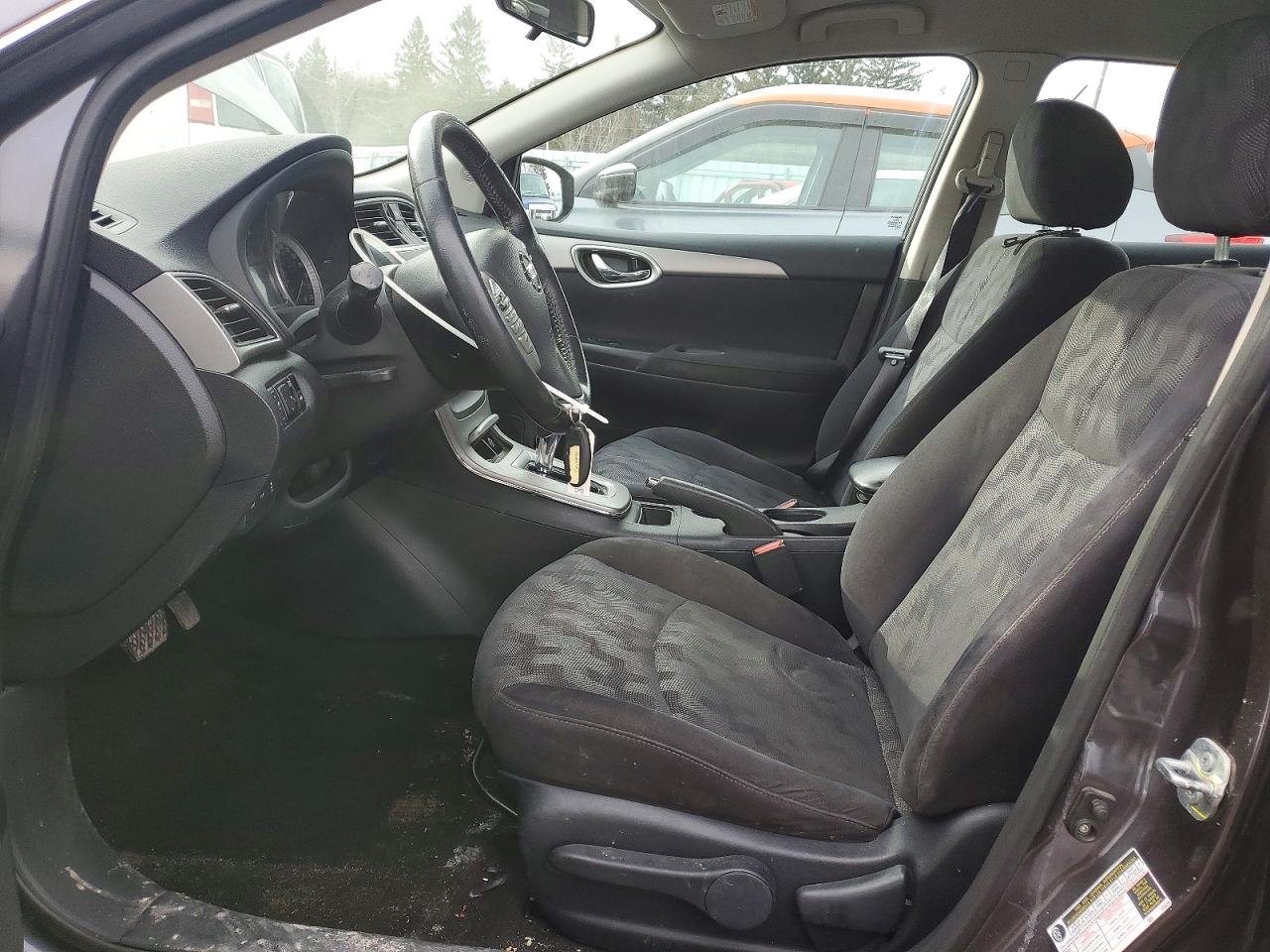 2013 Nissan Sentra S Gray vin: 3N1AB7AP8DL740359