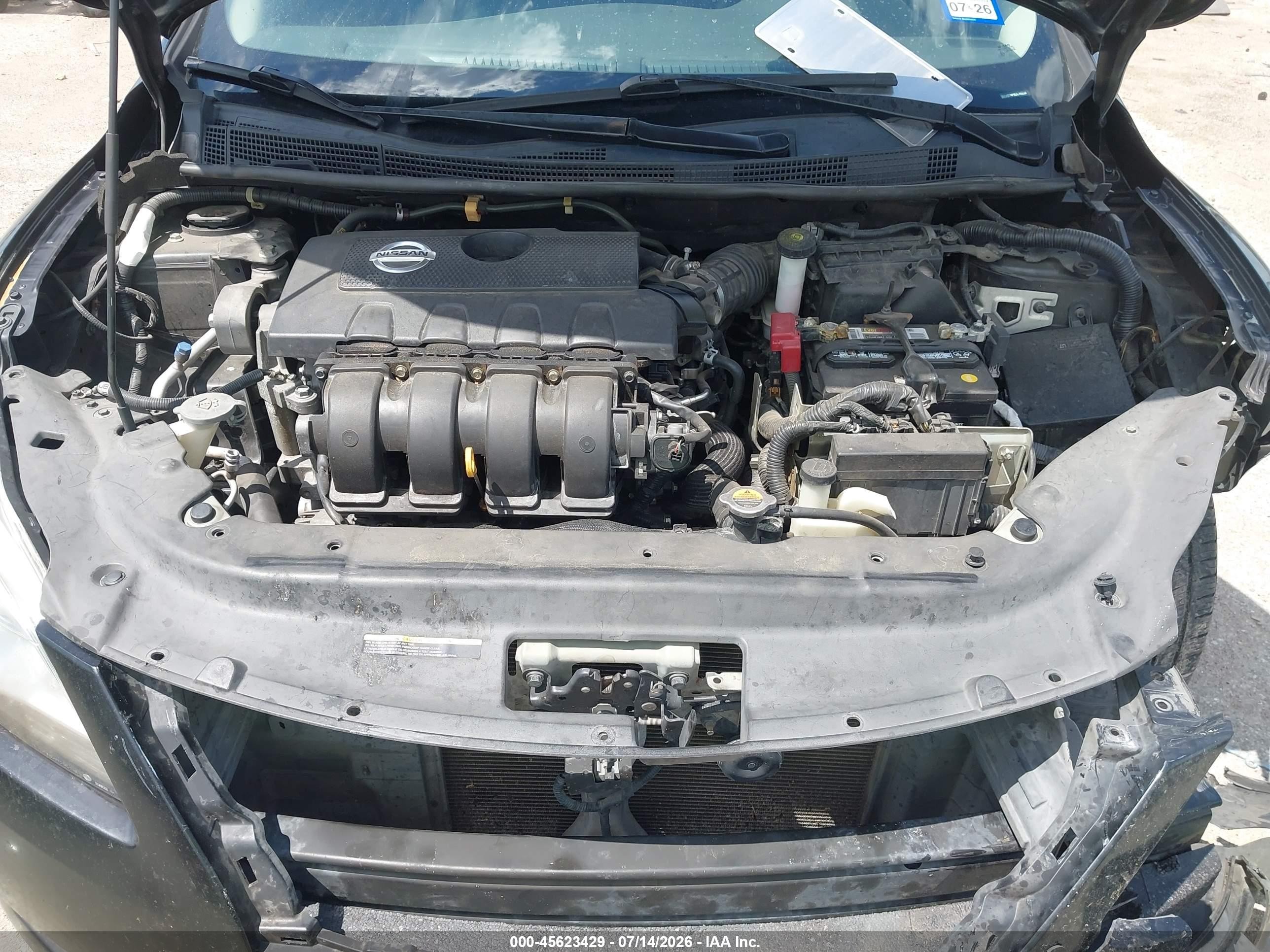 2013 Nissan Sentra S Black vin: 3N1AB7AP8DL743228