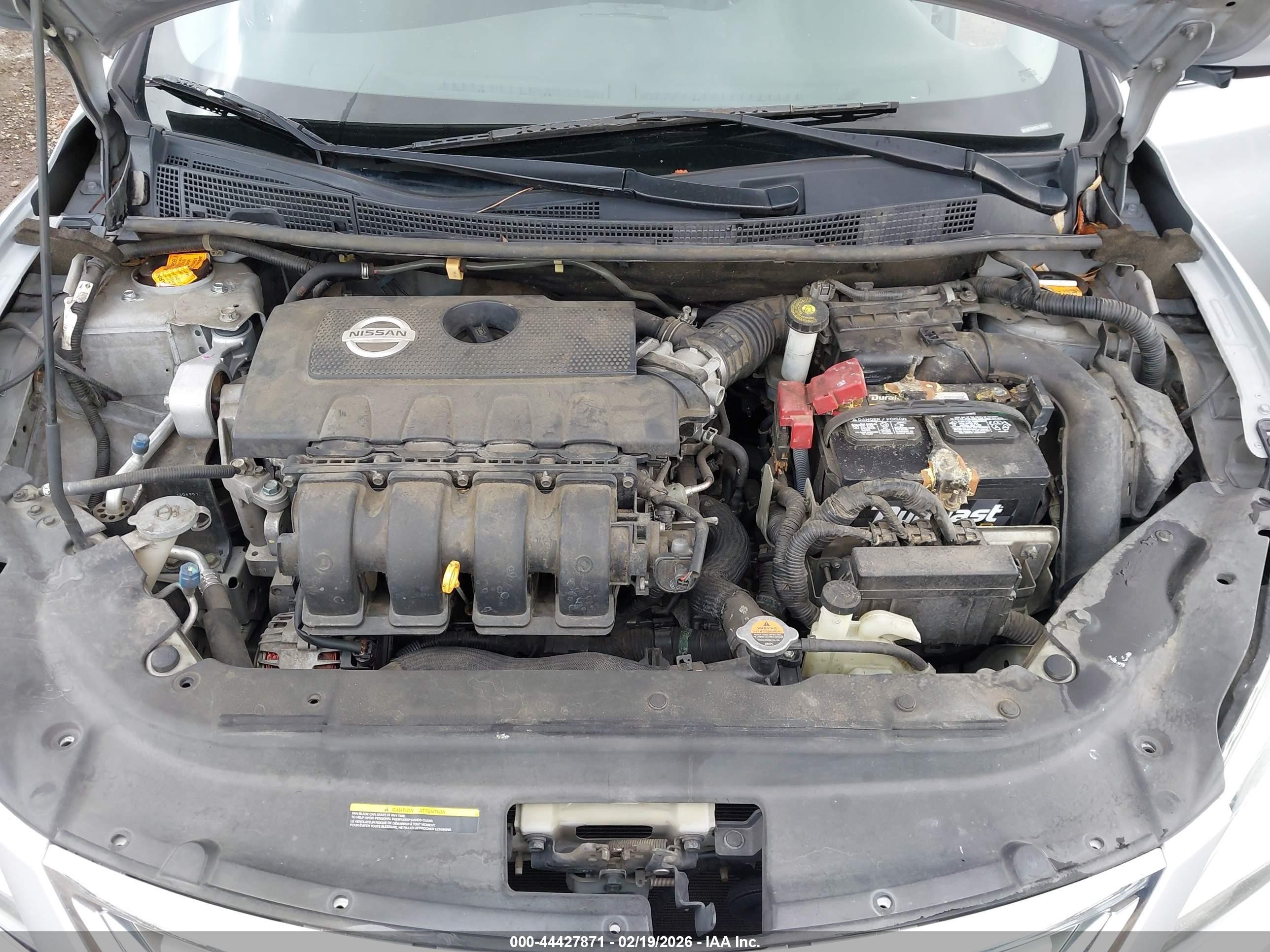 2013 Nissan Sentra S Silver vin: 3N1AB7AP8DL756559