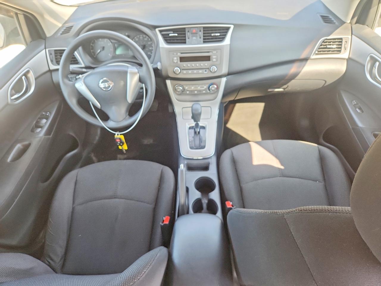 2013 Nissan Sentra S Silver vin: 3N1AB7AP8DL757369