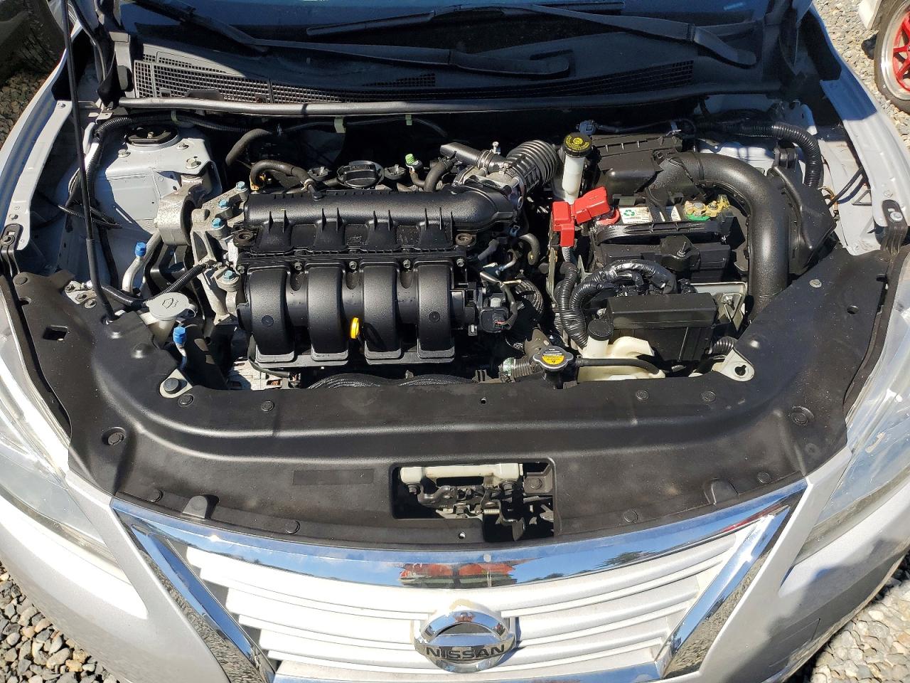 2013 Nissan Sentra S Silver vin: 3N1AB7AP8DL757369
