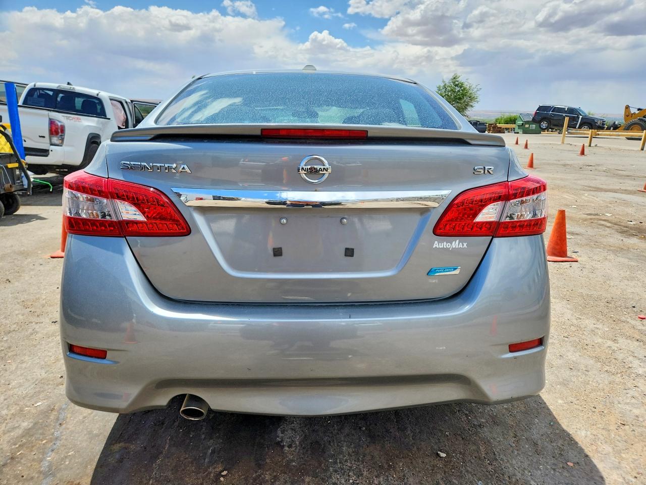 2013 Nissan Sentra S Silver vin: 3N1AB7AP8DL760319