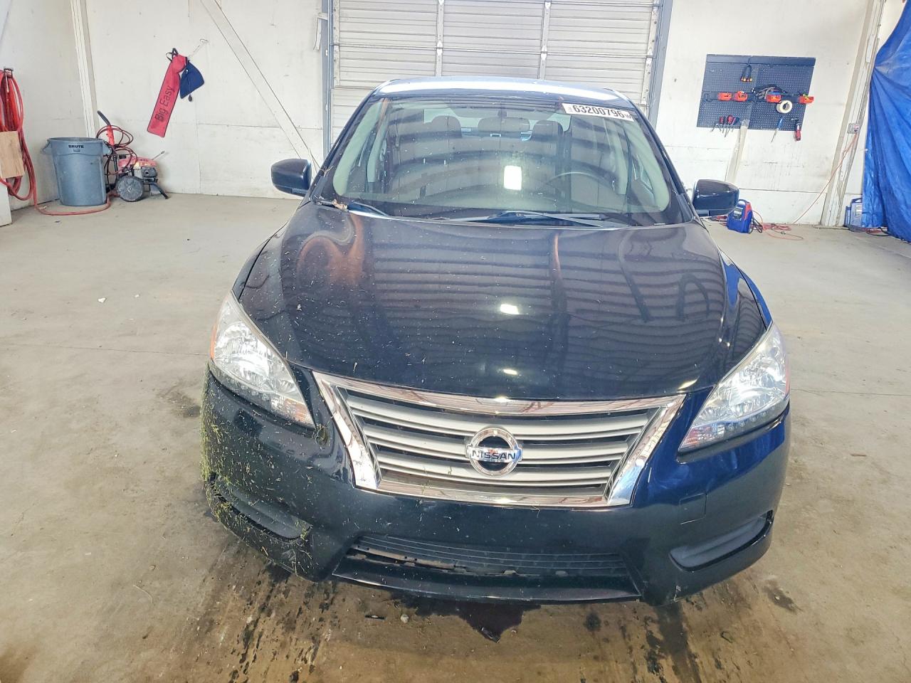 2013 Nissan Sentra S Black vin: 3N1AB7AP8DL767481
